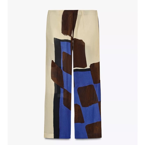 Zara NWT 2 piece set printed halter top and pants ZW Collection 2636/099 - Picture 14 of 15